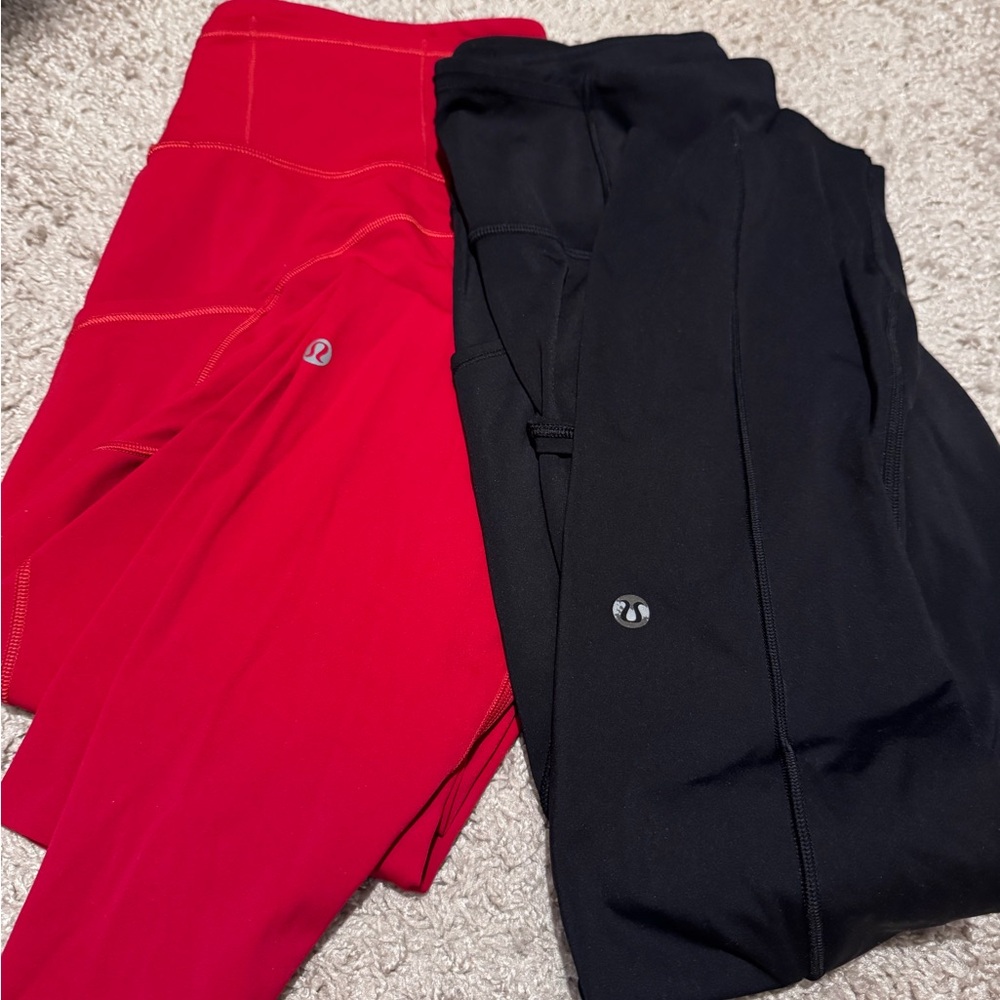 lululemon leggings. Set of 2
